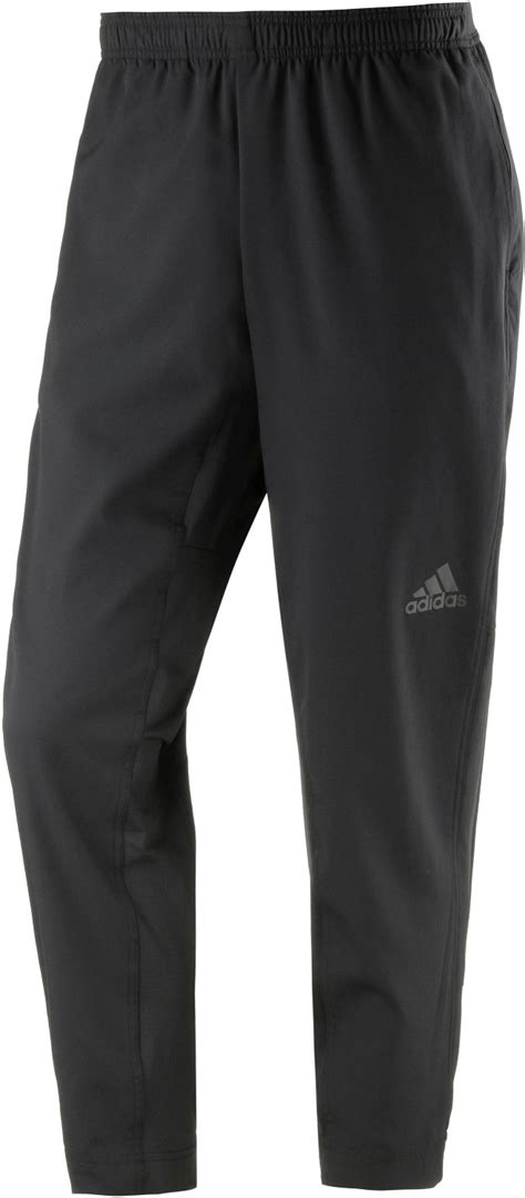 schwarze adidas sporthosee